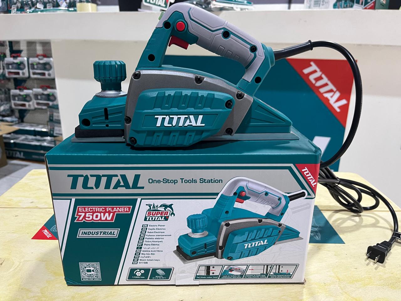 CEPILLO ELECTRICO MARCA TOTAL 750W UTL7508226